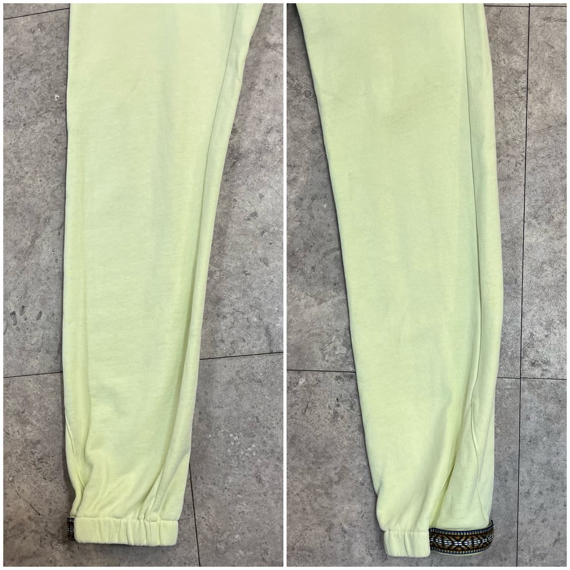 스투시 밴딩 조거 팬츠 라임 XS #csz2967 상품이미지5