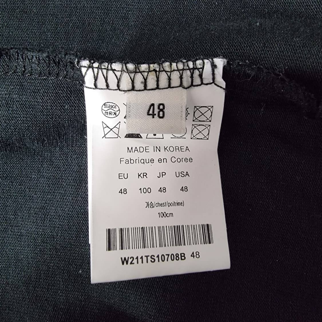 우영미 플라워 프린팅 반팔티 100 상품이미지5