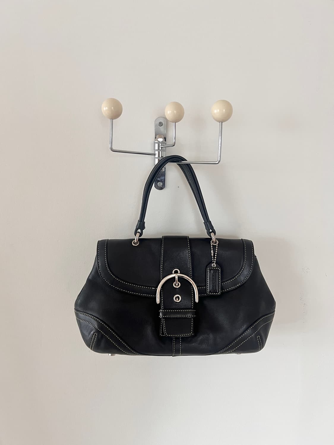 빈티지 코치 소호 버클 플랩 백 9743 상품이미지1