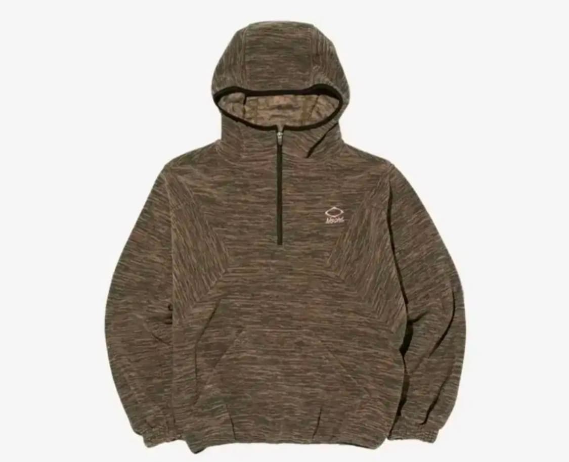 세트판매! 미스치프 플리스 아노락&롱스커트 카키 m 상품이미지1