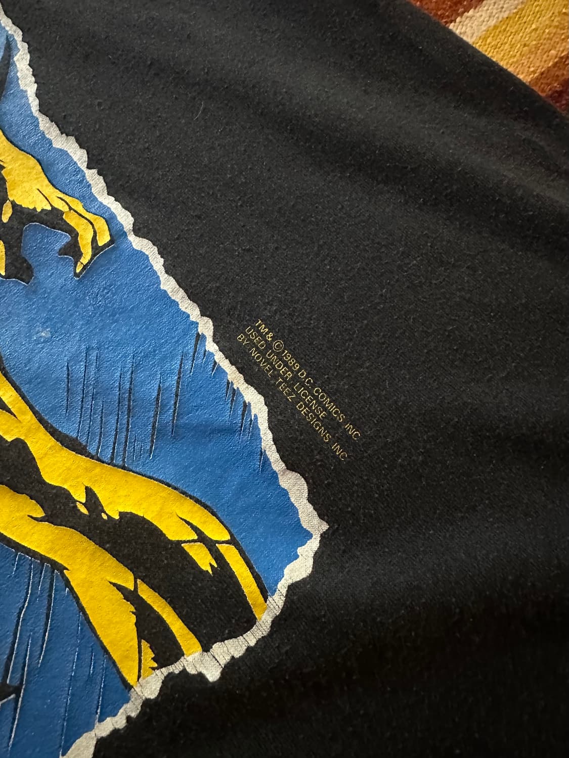 80s USA 빈티지 배트맨 무비 티셔츠 상품이미지4