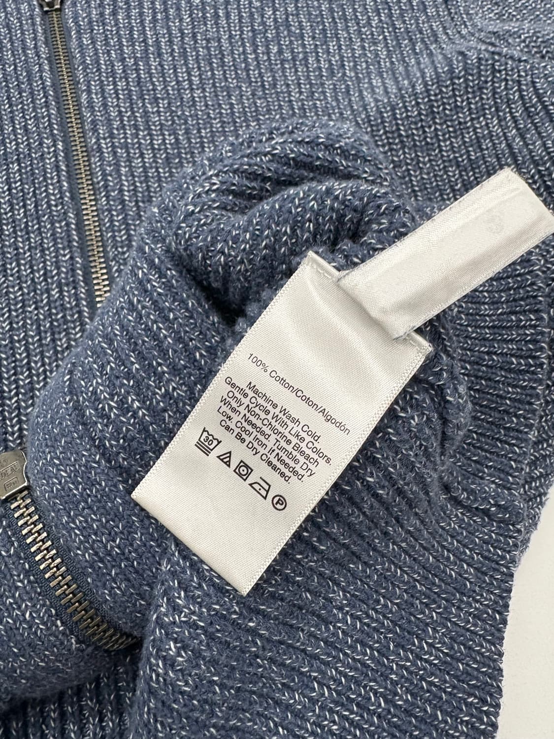 DKNY 코튼 집업 니트  DKNY Cotton Zip-Up Knit 상품이미지7