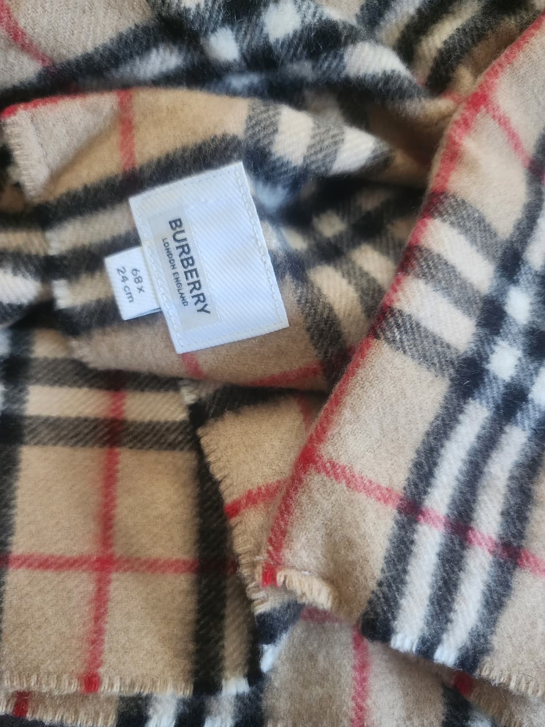 버버리 캐시미어 스누드 넥워머 상품이미지2