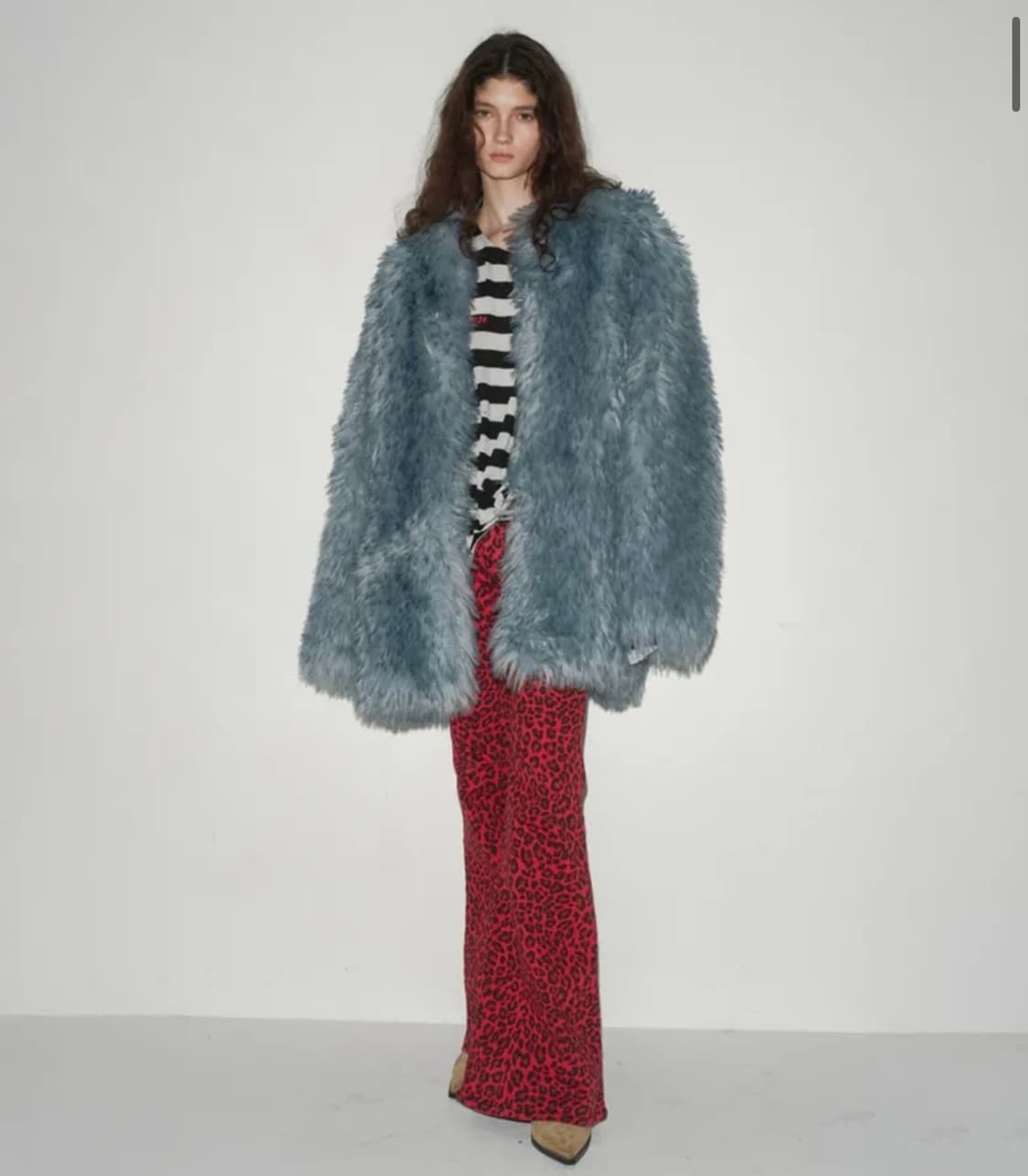 SEO Cloudy faux fur coat 상품이미지1