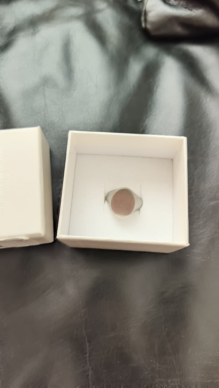 메종마르지엘라 실버 시그넷링 실버925 7사이즈(국내21호) 상품이미지3