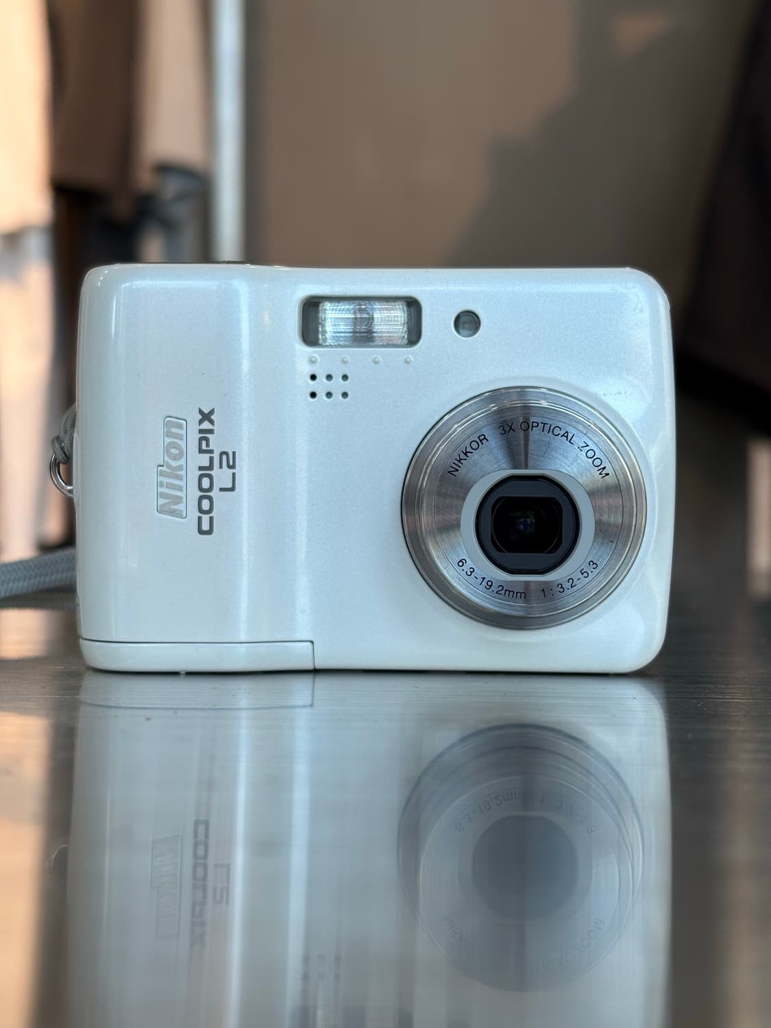 한글지원/날짜표시)니콘 쿨픽스 L2 화이트 빈티지디카 상품이미지1