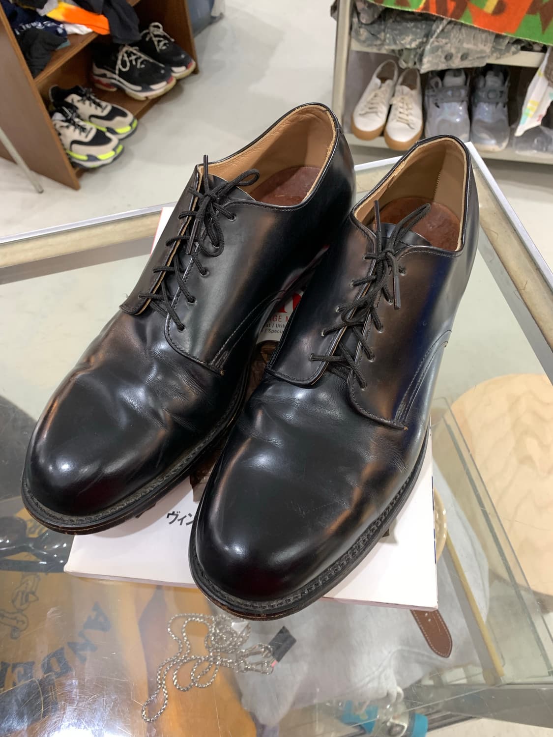 70년대 미 해군 서비스 슈즈 280 285 해군단화 상품이미지7