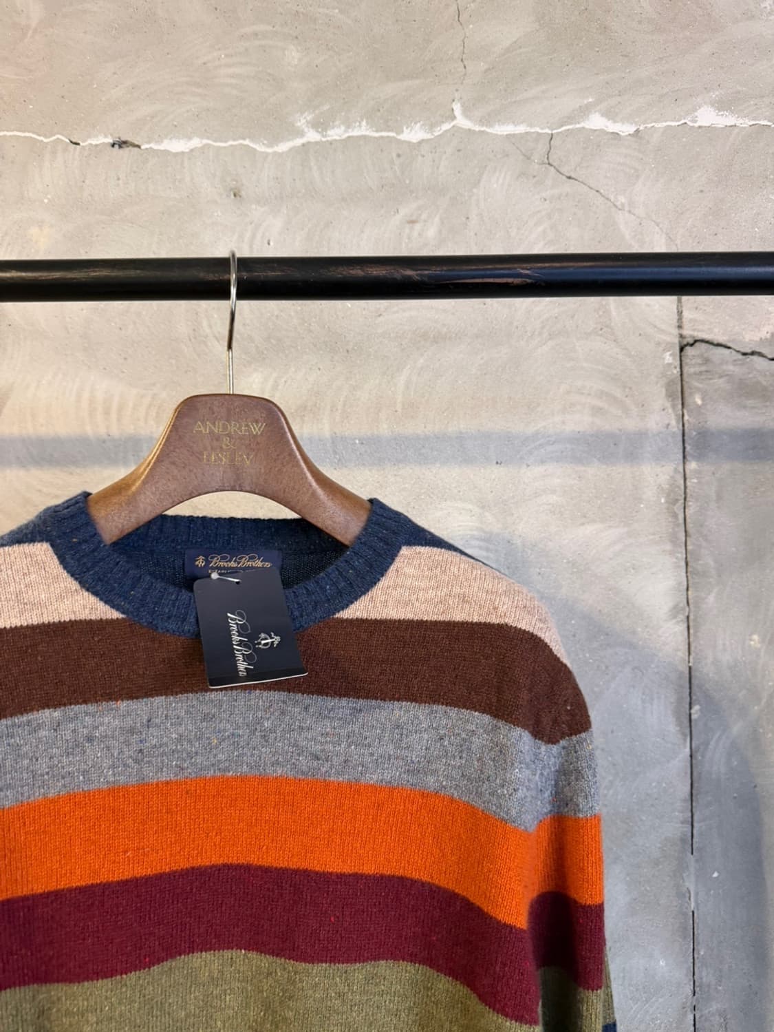 브룩스 브라더스 셔틀랜드울 니트 100 상품이미지4