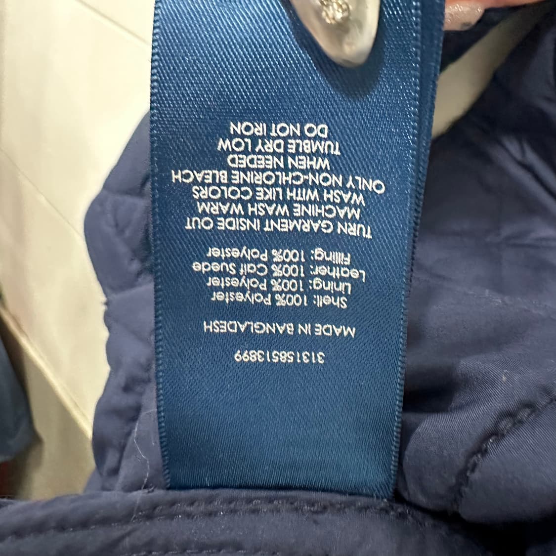 폴로 랄프로렌 코듀로이 퀄팅자켓XL 상품이미지4