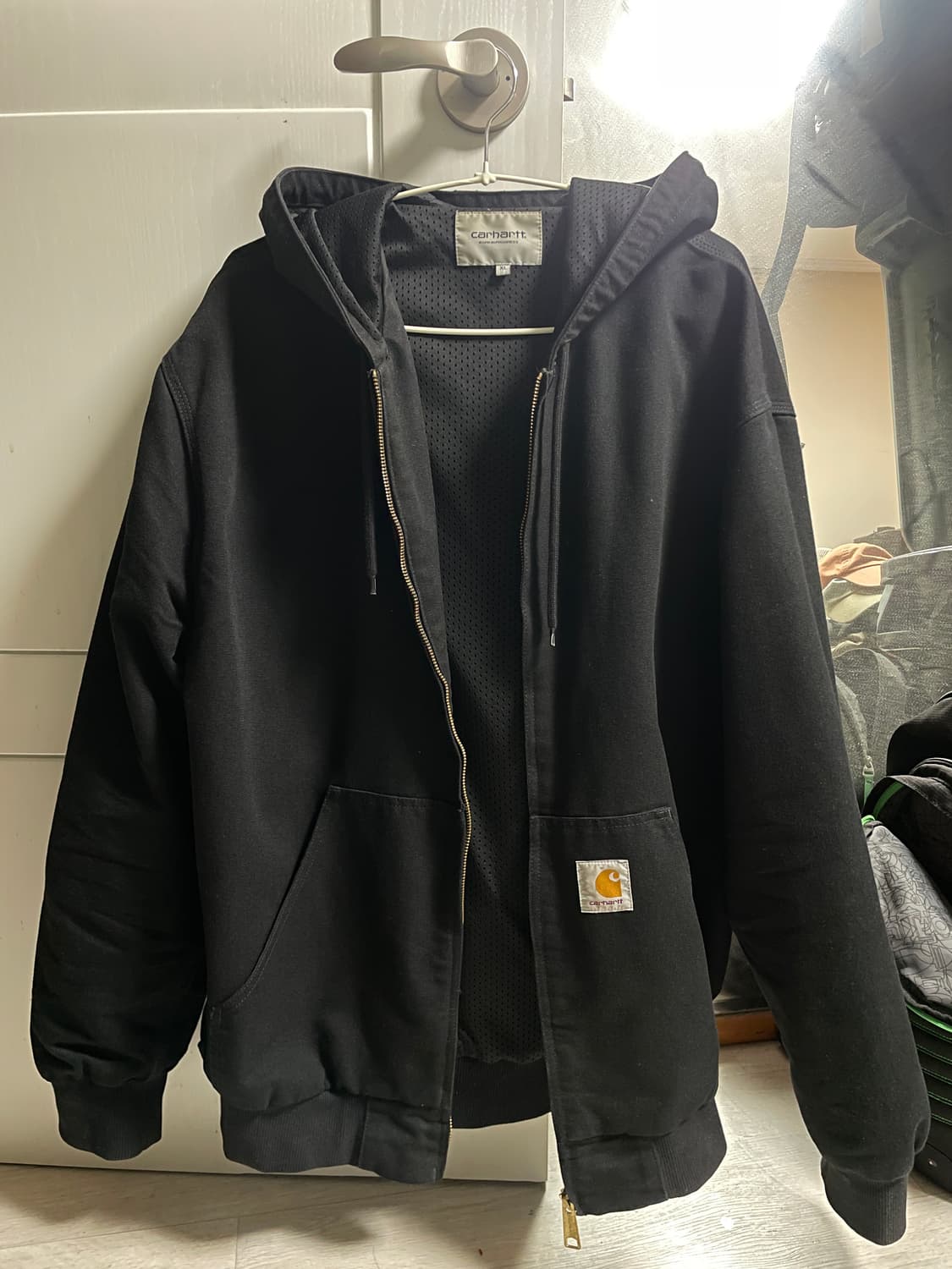 칼하트 WIP 액티브 자켓 s/s 블랙 상품이미지1