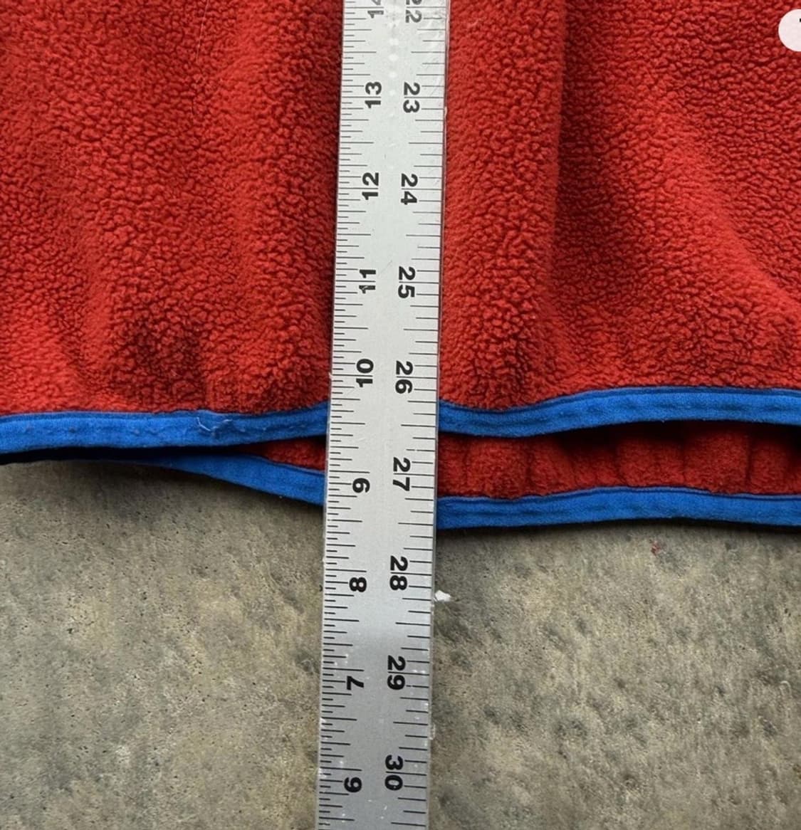 빈티지 파타고니아 신칠라 풀오버 레드 블루 남자 m 판매합니다~ 상품이미지5