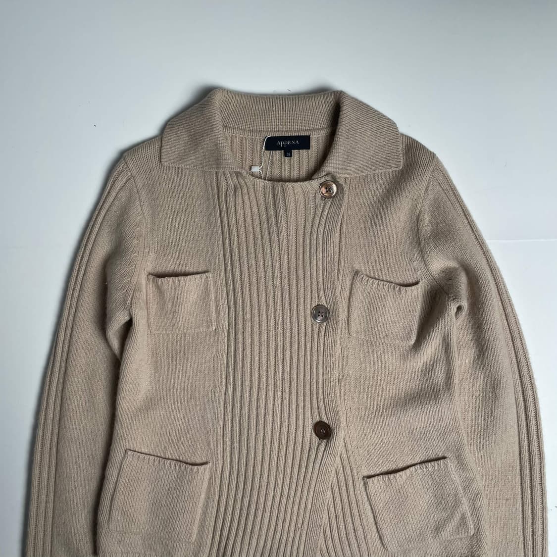 Appena 캐시미어 블렌드 4포켓 가디건 상품이미지2