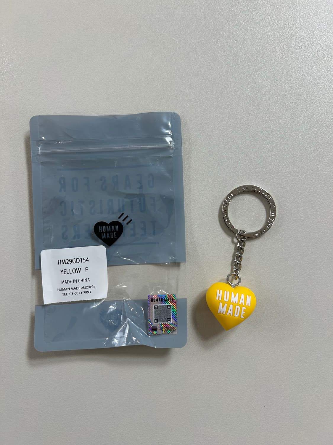 (OS) 휴먼메이드 하트러버 키체인 상품이미지2