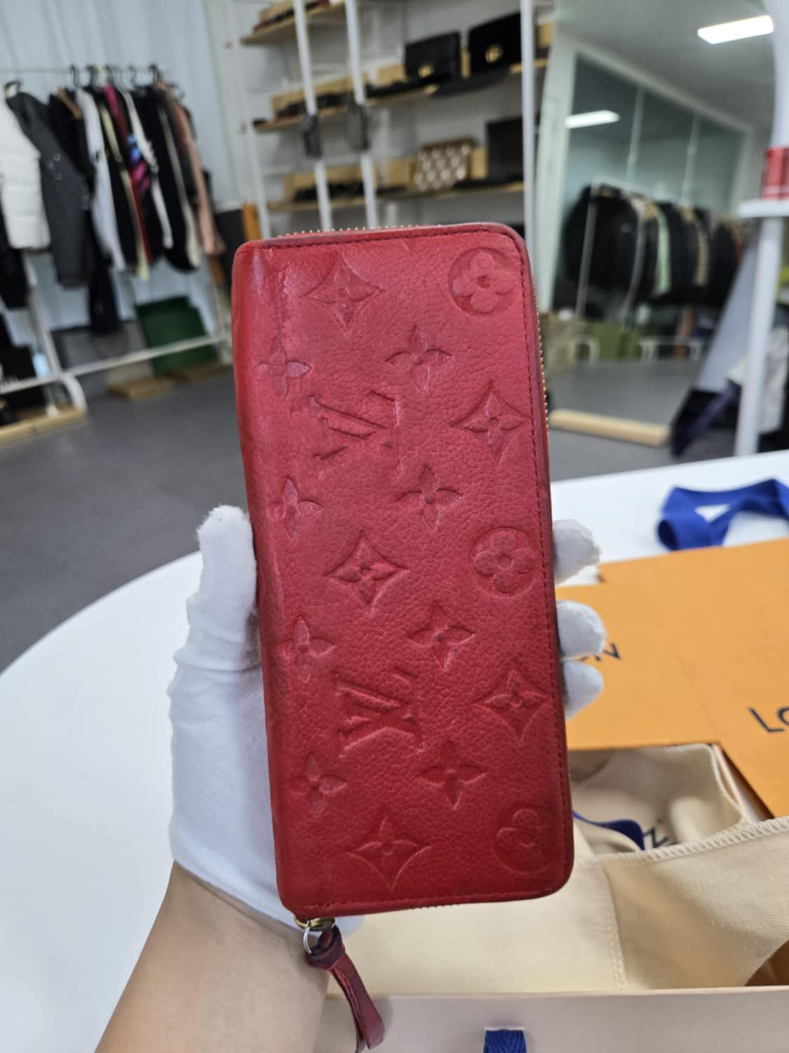 [A급컨디션]루이비통 앙프렝뜨 클레망스 장지갑 상품이미지2