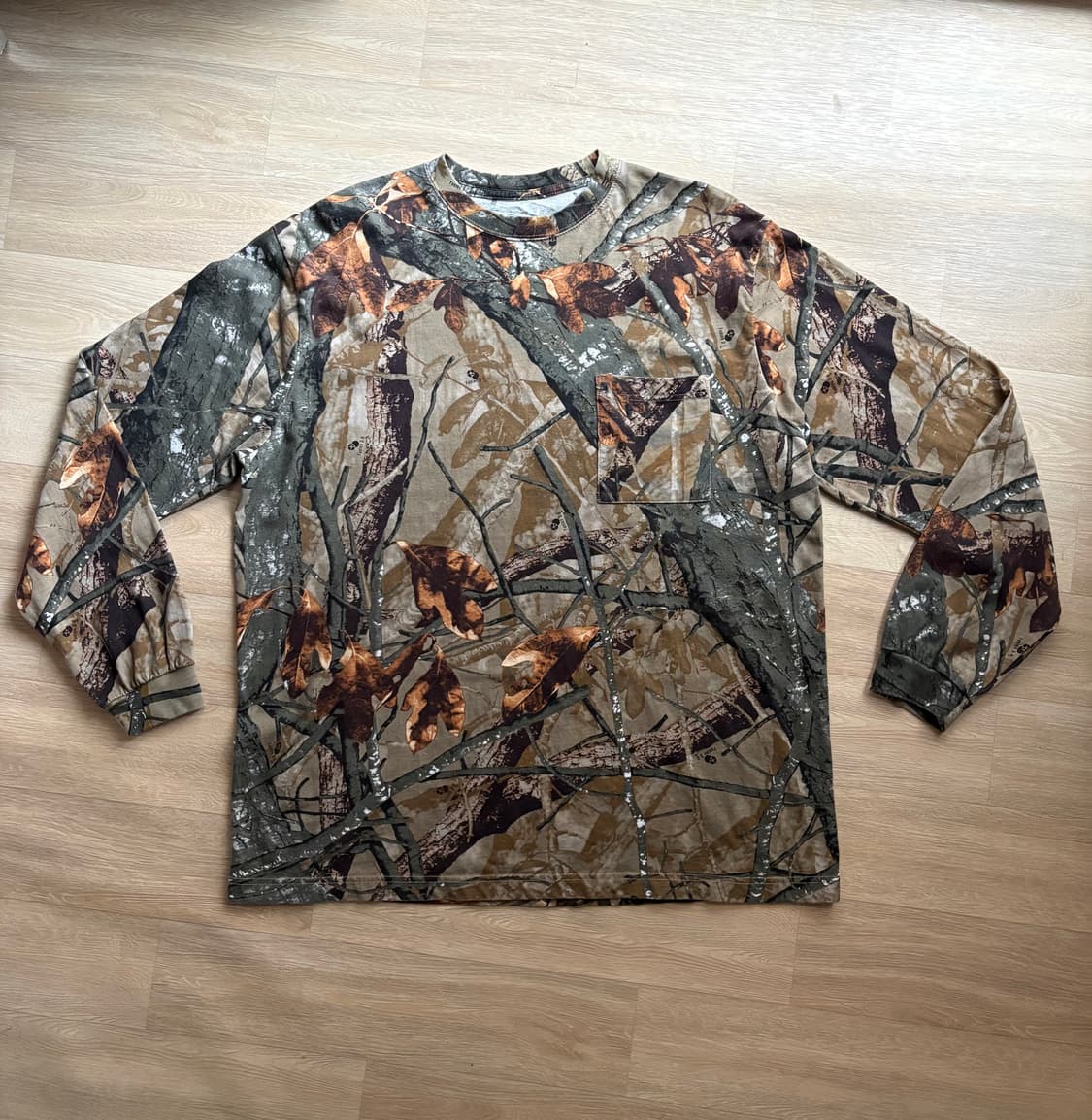 [XL] realtree 리얼트리 빈티지 긴팔 티셔츠 롱슬리브 상품이미지1