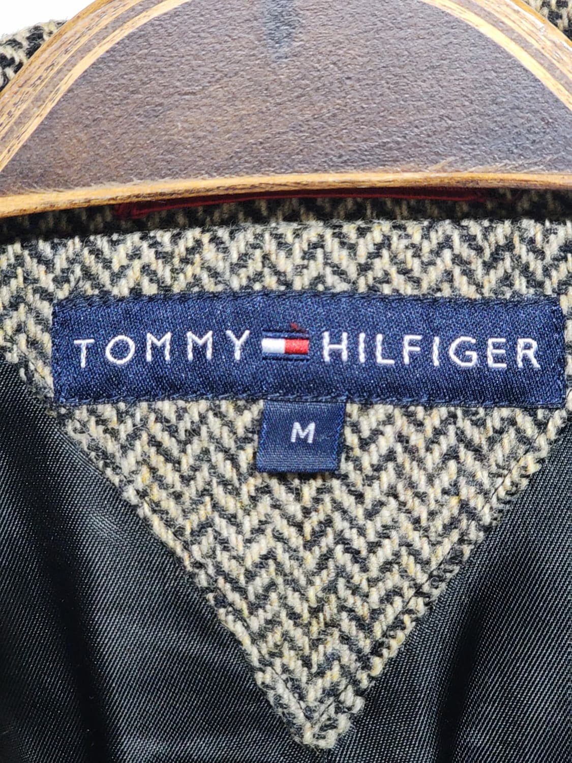 (L) 타미힐피거 모직자켓 토미 헤링본 블레이져 매장판  상품이미지3