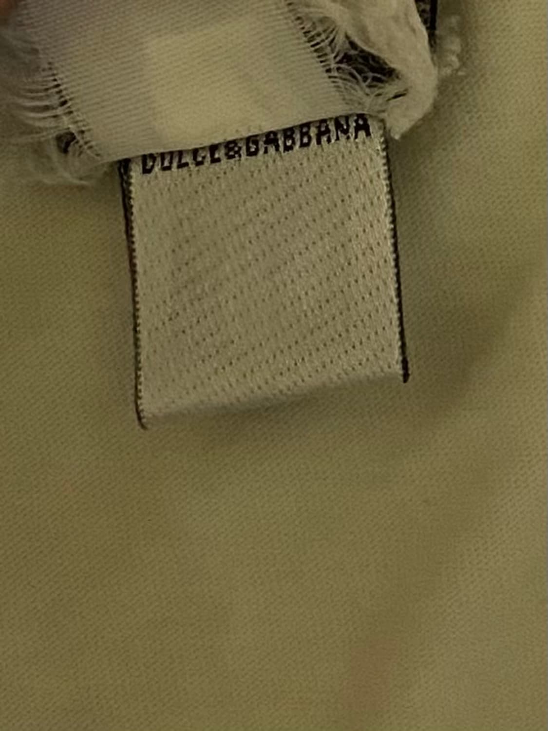 돌체앤가바나 y2k 올드스쿨 큐빅 유넥 긴팔티 여성95~100 상품이미지5