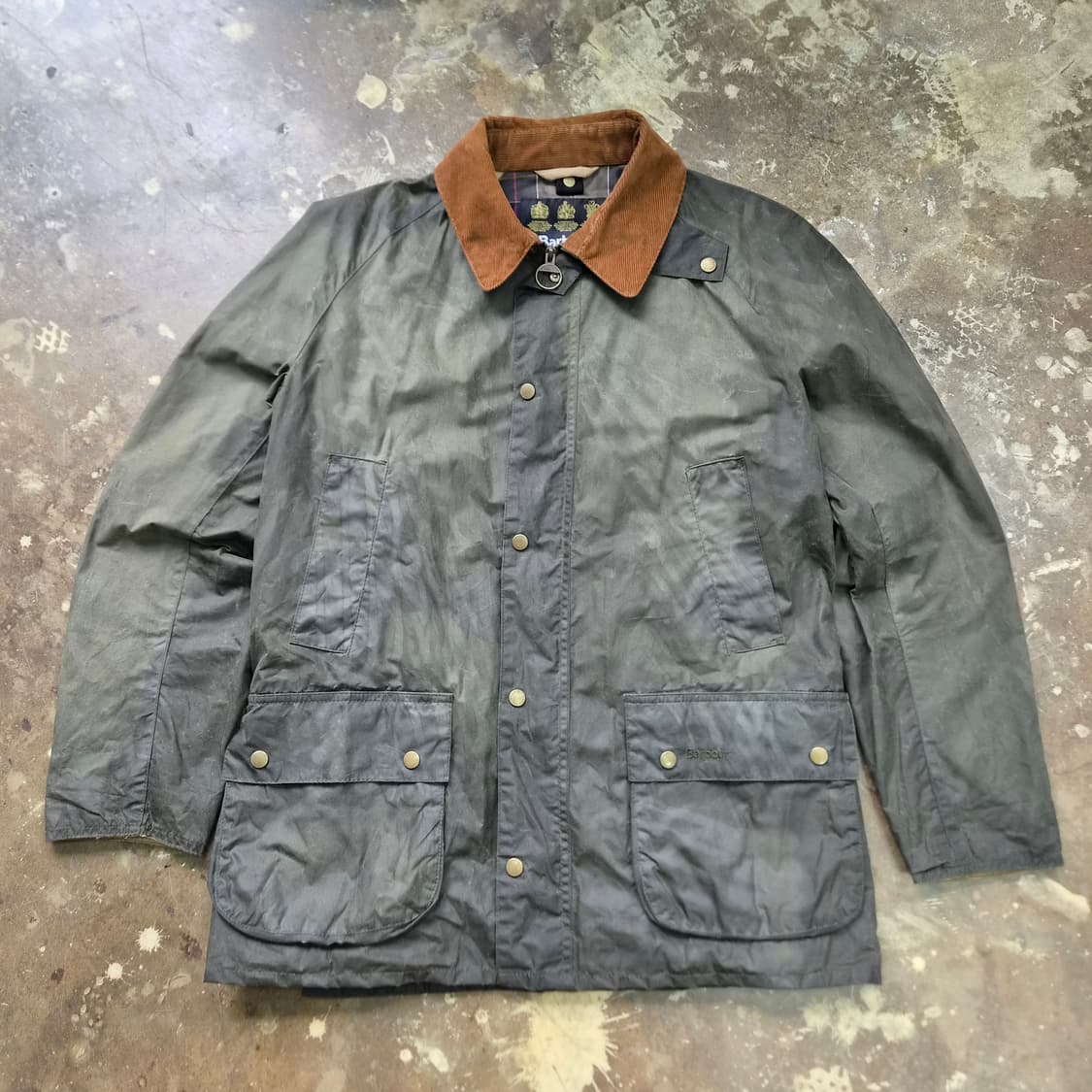 M) 바버 애쉬비 왁스 자켓 상품이미지2