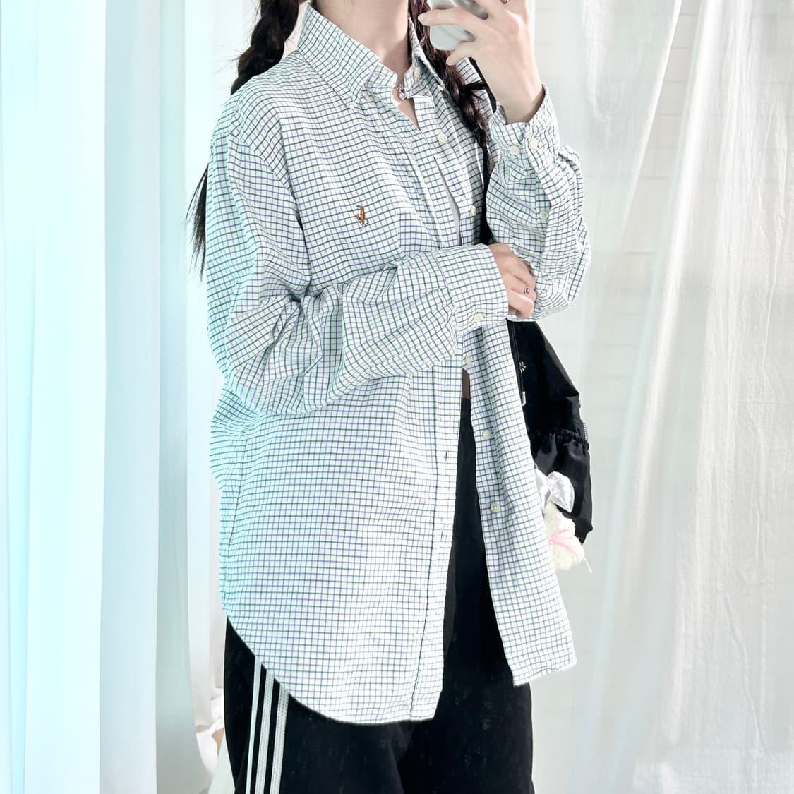 폴로 체크셔츠 상품이미지2