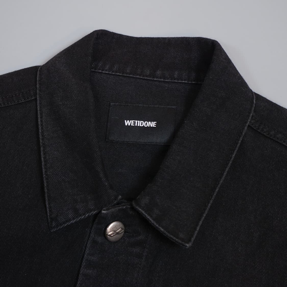 We11done 웰던 지퍼 디테일 데님자켓 상품이미지6