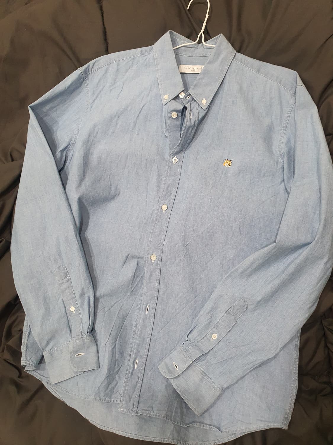 메종키츠네 클래식 폭스헤드셔츠 상품이미지3