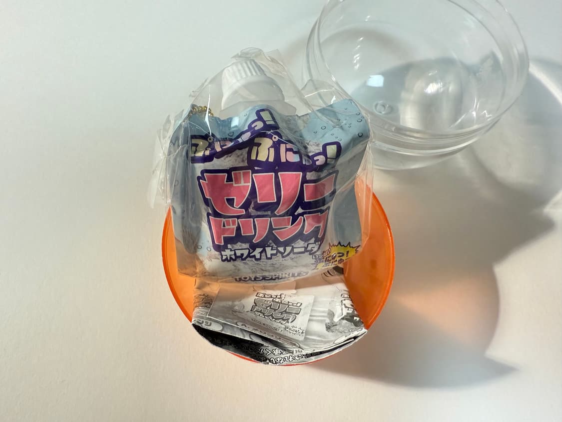 토이스피릿 화이트소다 키링 일본가챠 (캡슐토이/일본음식키링) 상품이미지1