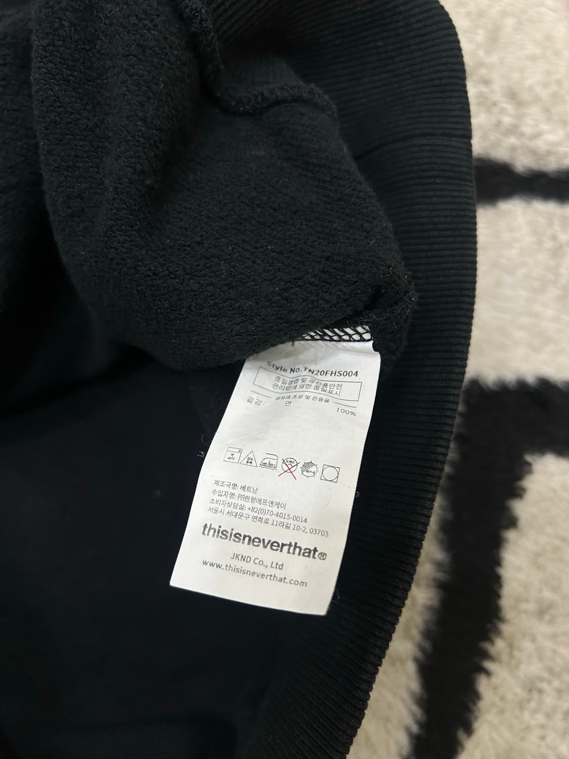 [L]디스이즈네버댓 페이즐리 후드 상품이미지6