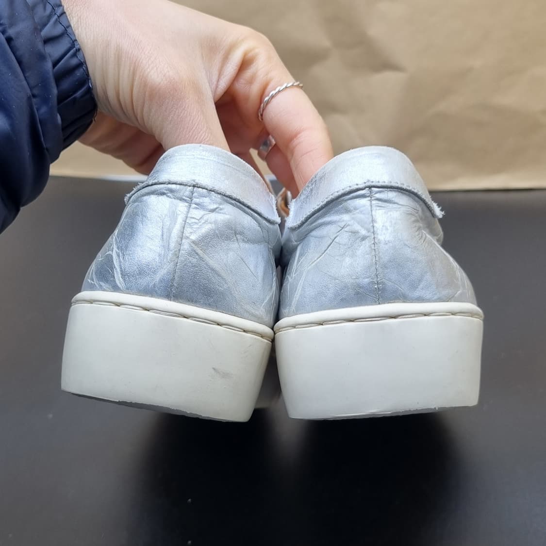 반헤미안 여성가죽스니커즈255 상품이미지4