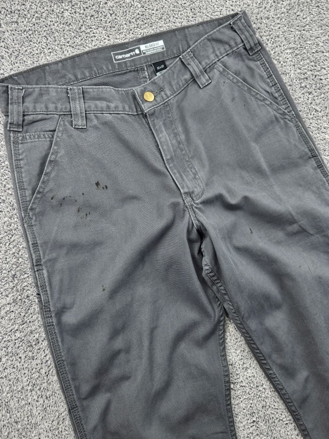 칼하트 코튼 카펜터 워크 팬츠 ( 32X32 ) / 11566 상품이미지5