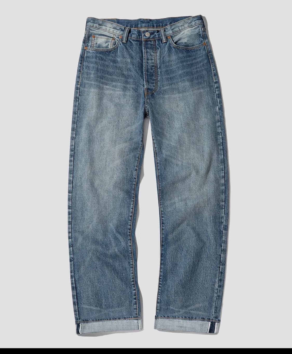 아웃스탠딩 1st 셀비지 데님 셋업 상품이미지3