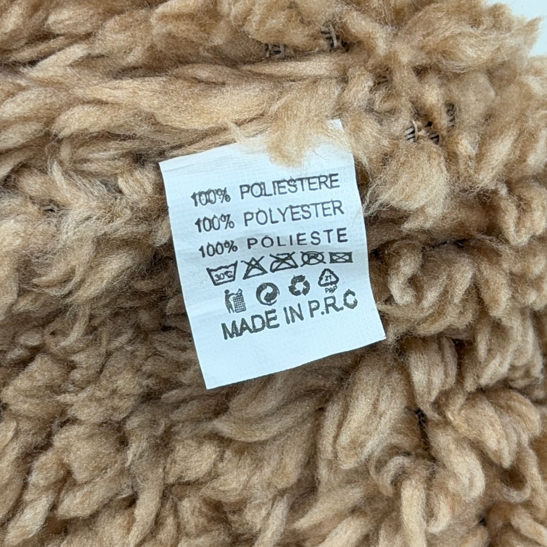 빈티지 벨로아 넥워머 머플러 브라운 상품이미지5