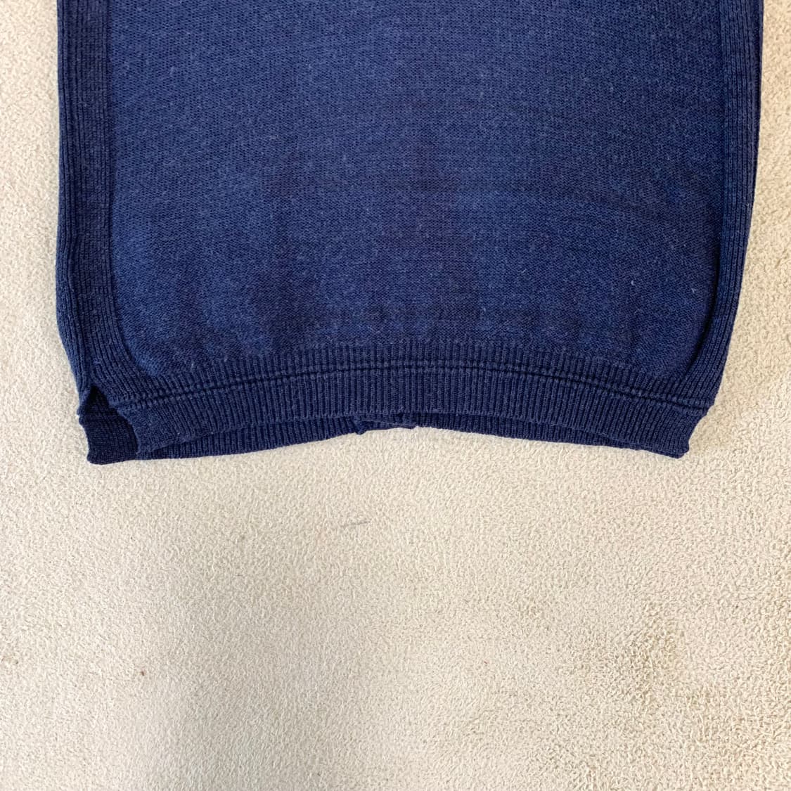 인터메조 노치드카라 니트 베스트(105/네이비) 이너베스트 상품이미지5