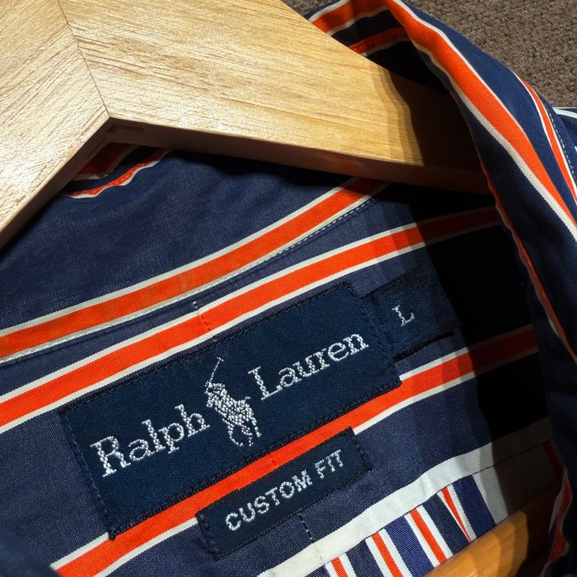 폴로랄프로렌 스트라이프 셔츠 L 상품이미지3