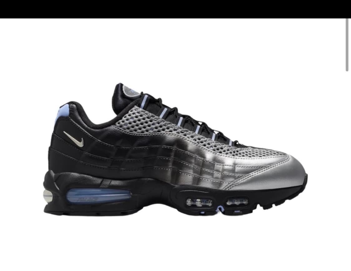 나이키 x 팔라스 에어 맥스 95 메탈릭 실버 알루미늄 270 250 상품이미지1