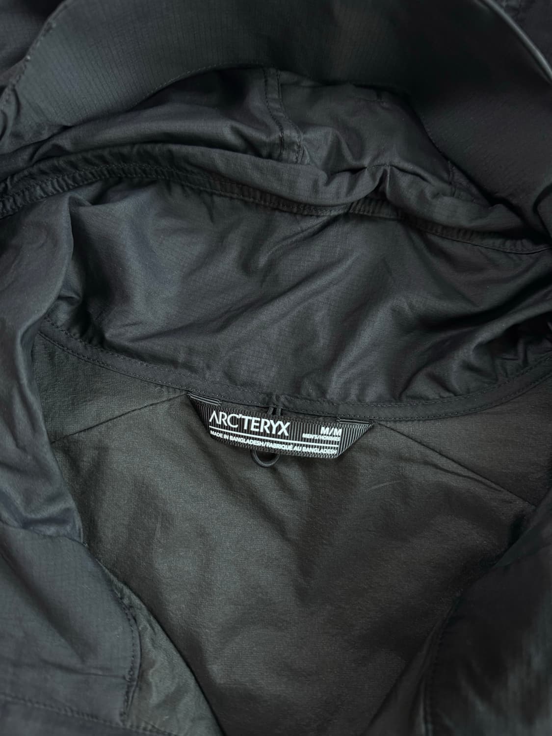 (SS급) 아크테릭스 아톰 SL 후디 블랙 M 상품이미지6