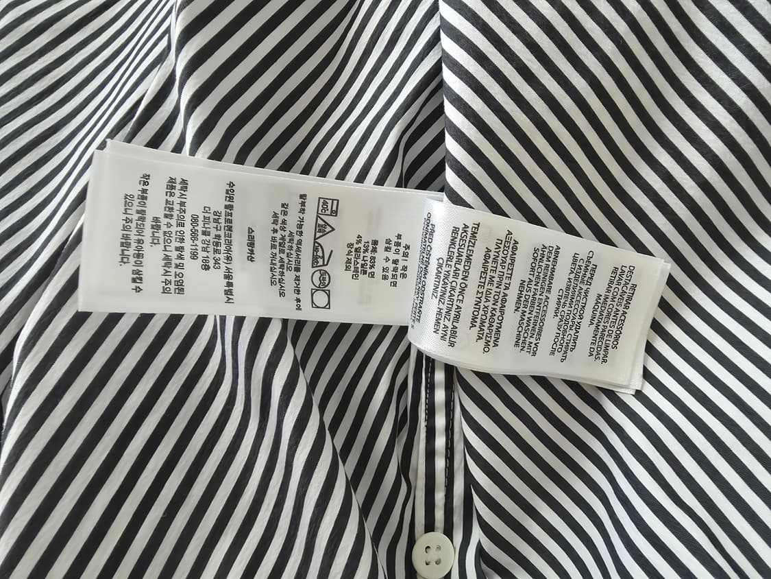 폴로 스트라이프 셔츠 여성 백화점 구매 상품이미지5