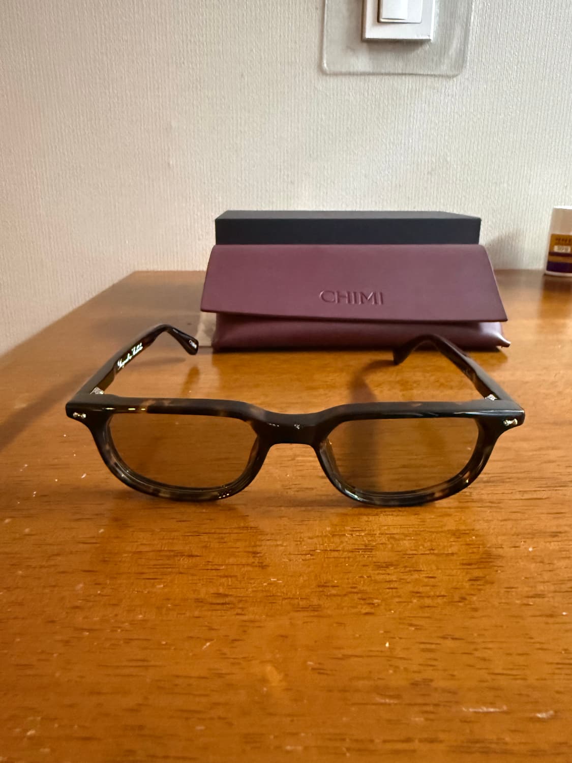 치미 노비스 선글라스 톨토이즈 새상품 chimi novis 상품이미지2