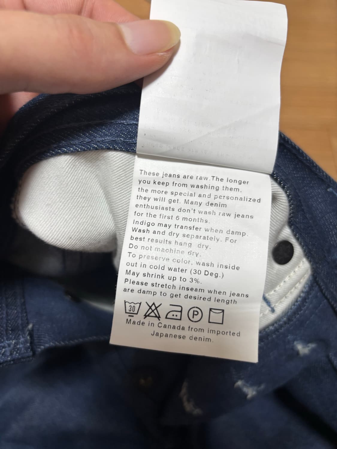 네이키드 앤 페이머스 데님 청바지 상품이미지8