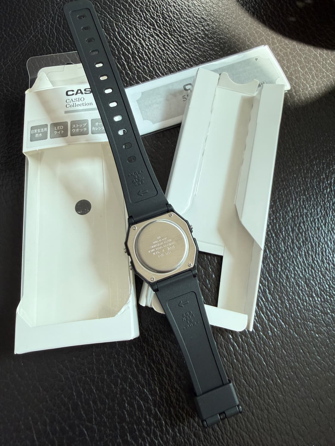 카시오 F91W 그린 리버스(반전) 커스텀 모델입니다 상품이미지6