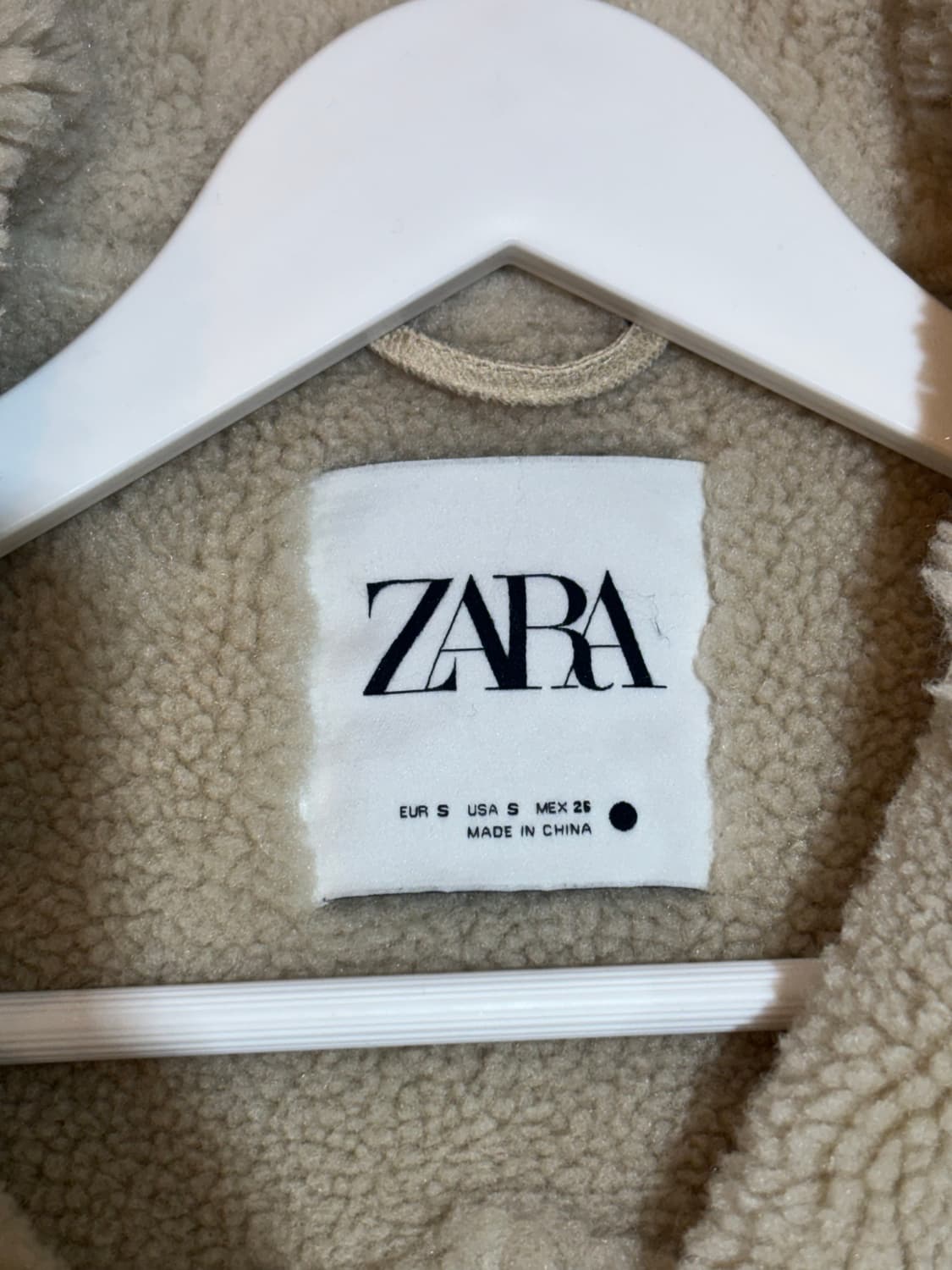 자라 무스탕 자켓 S 상품이미지4