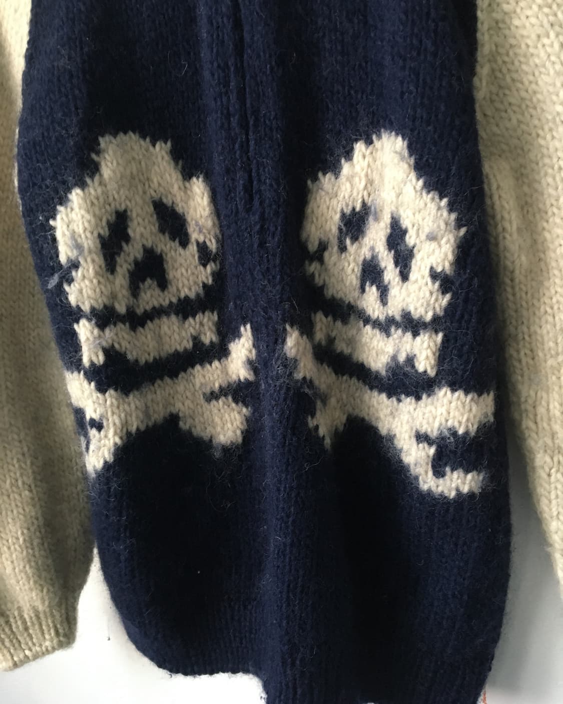 Skull point cowichan zip up 상품이미지4