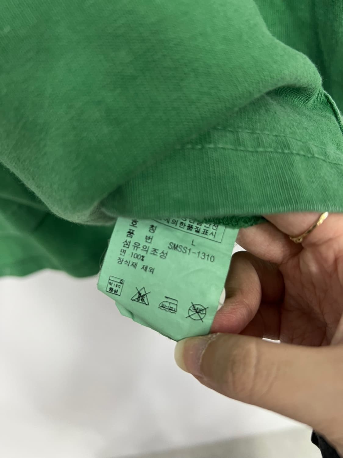 폴로 빅로고 녹색 카라티 상품이미지4