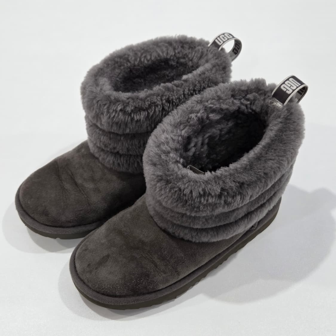 어그 키즈 플러프 미니 퀼티드부츠 195mm 상품이미지2