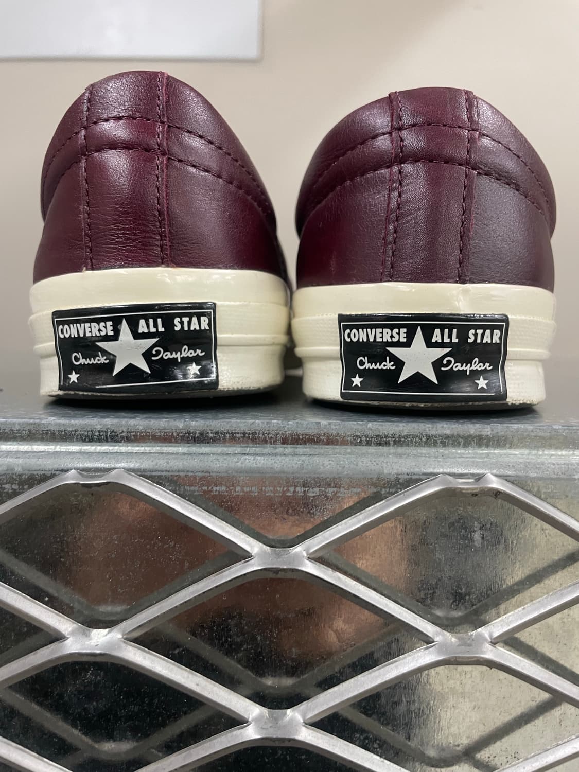 컨버스 원스타 레더 로우 버건디 270 (gr-4280) 상품이미지8