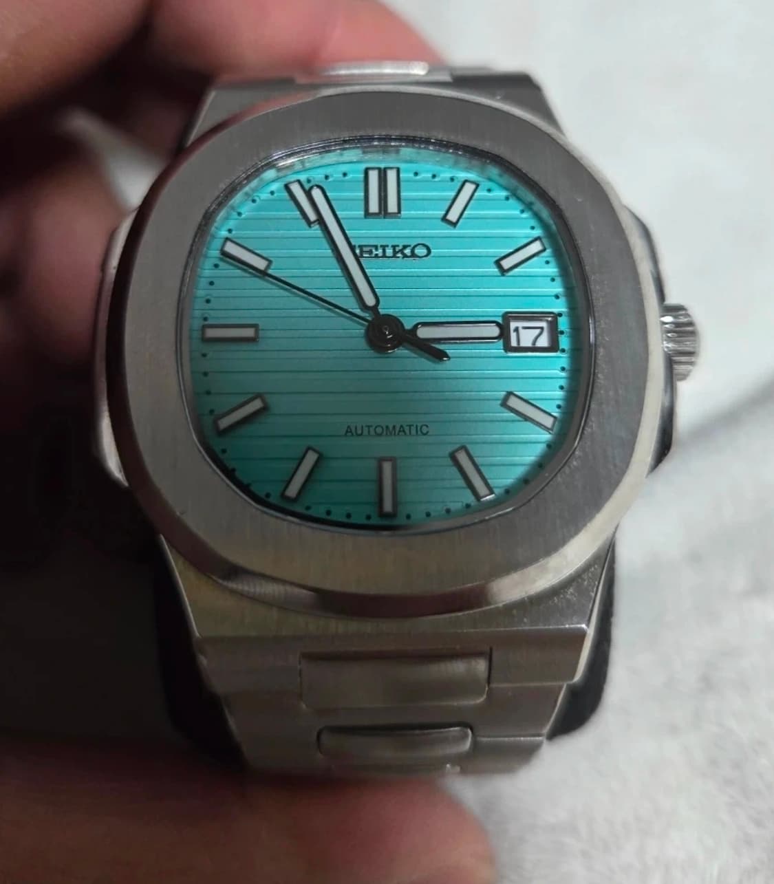 [새상품] 세이코 모드(MOD) 티파니 블루 다이얼 - 노틸러스 스타일  상품이미지2