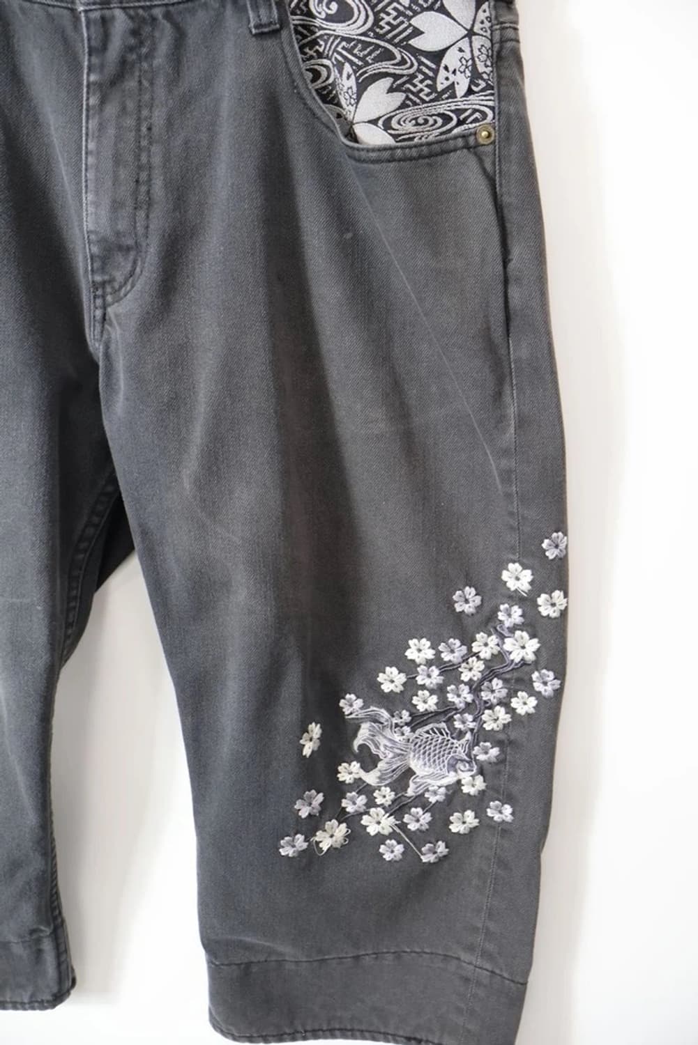 Miyabi Musubi Wagara Cropped Pants 상품이미지6