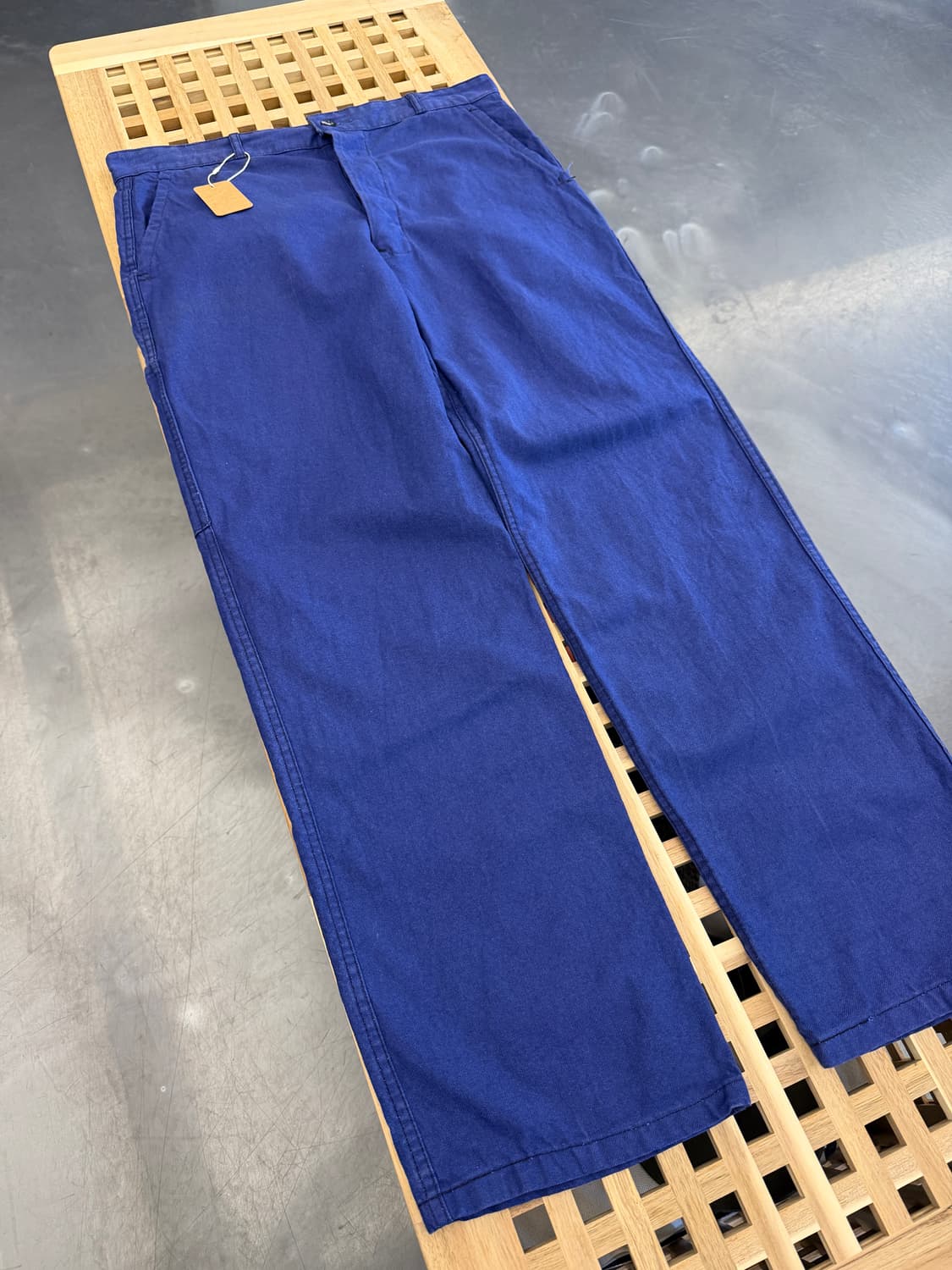 OLD VINTAGE PURPLE NAVY FRENCH 프렌치워크팬츠 상품이미지5