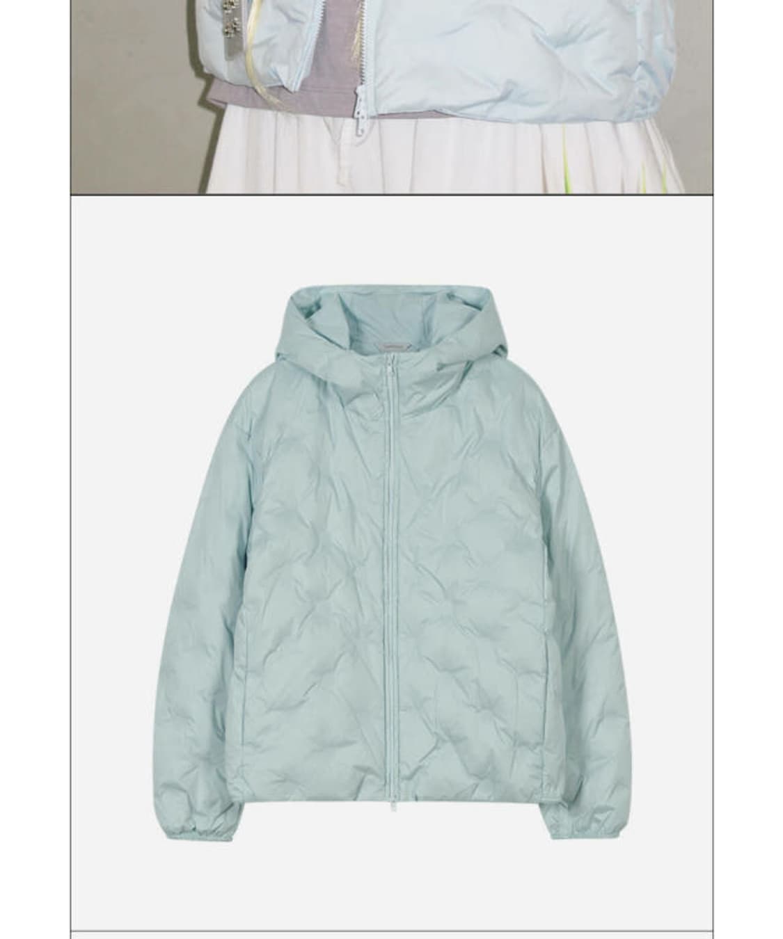 타입서비스 Bonded Dot Down Jacket [Blue]
 상품이미지5