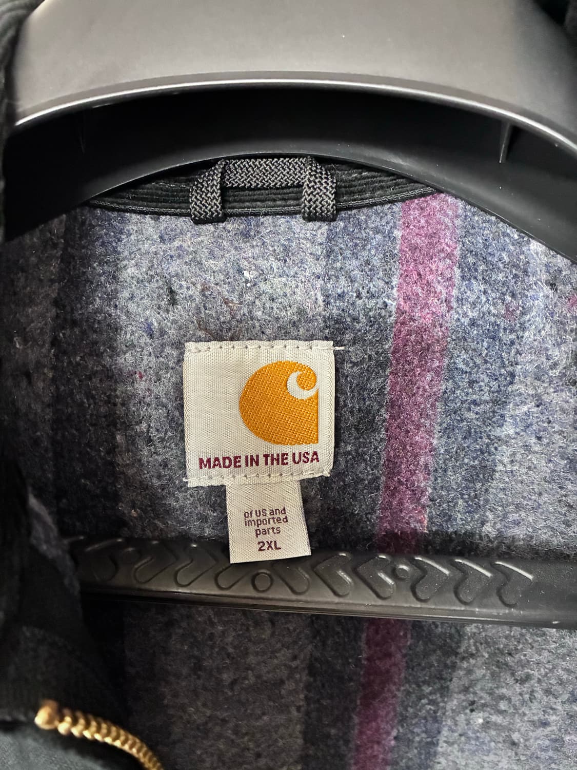 새상품) 칼하트 디트로이트자켓 J01 후기형 블랙 상품이미지4