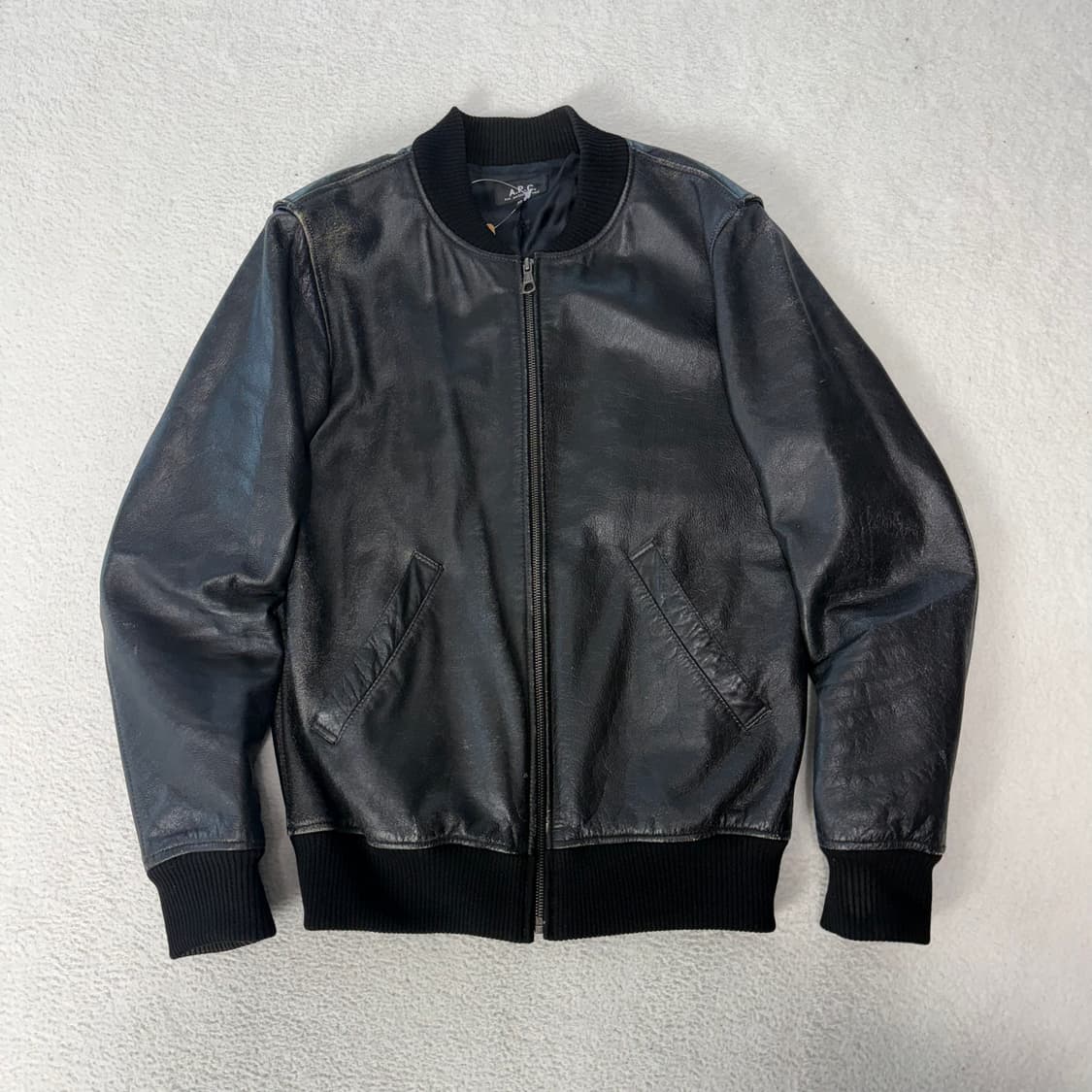 A.P.C 카프스킨 레더자켓  상품이미지1